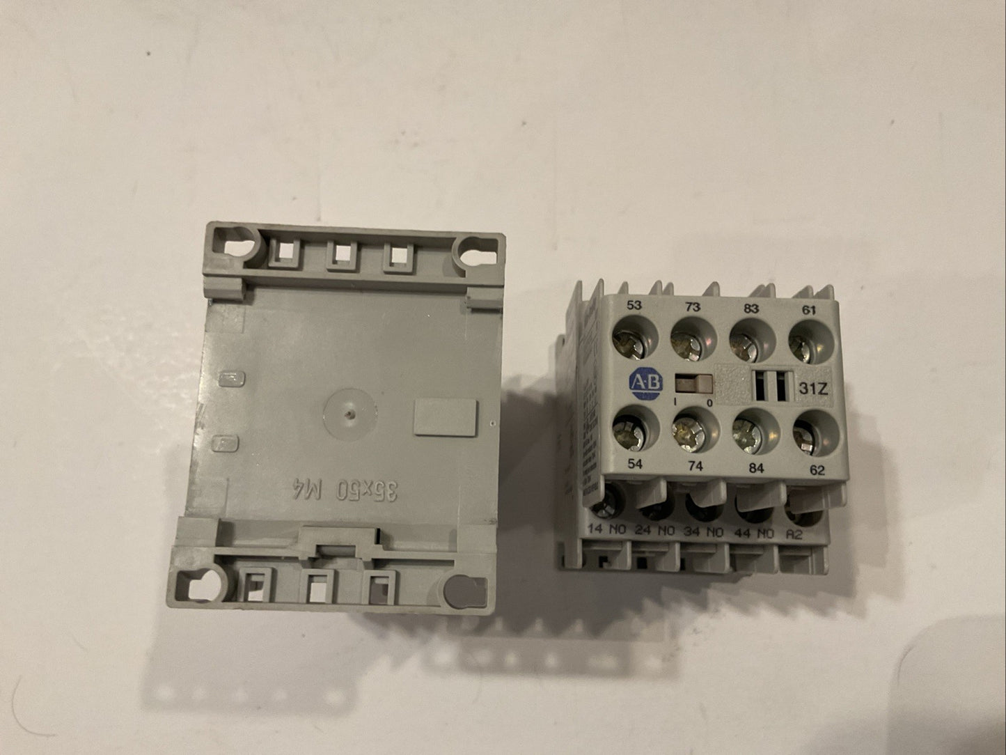 Lot of 2 Allen-Bradley 700-k40E-* along with AB 100-KFA31Z used for testing only