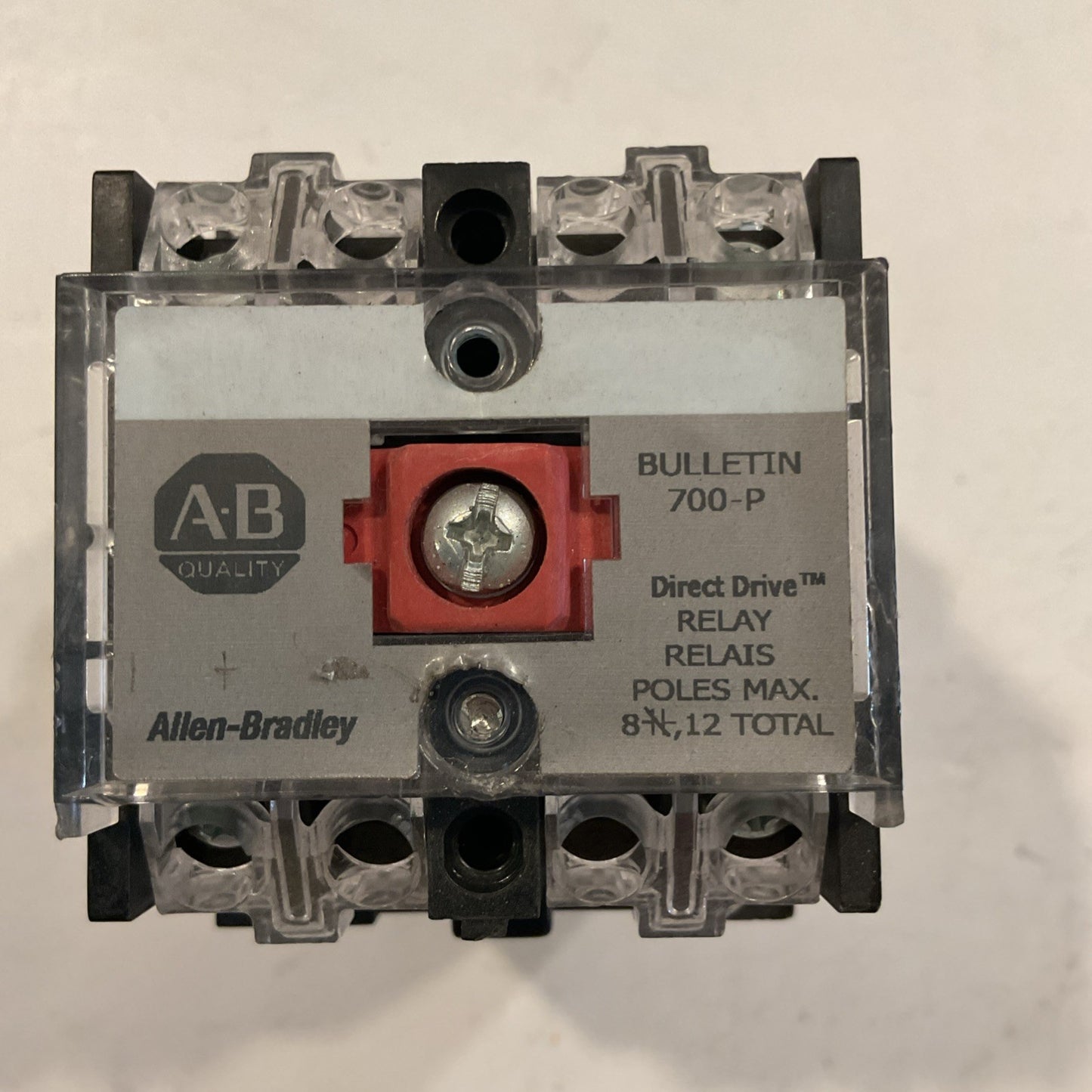 Allen Bradley 700DC-P200Z24 Ser F DC Industrial Relay 10A / 600VDC