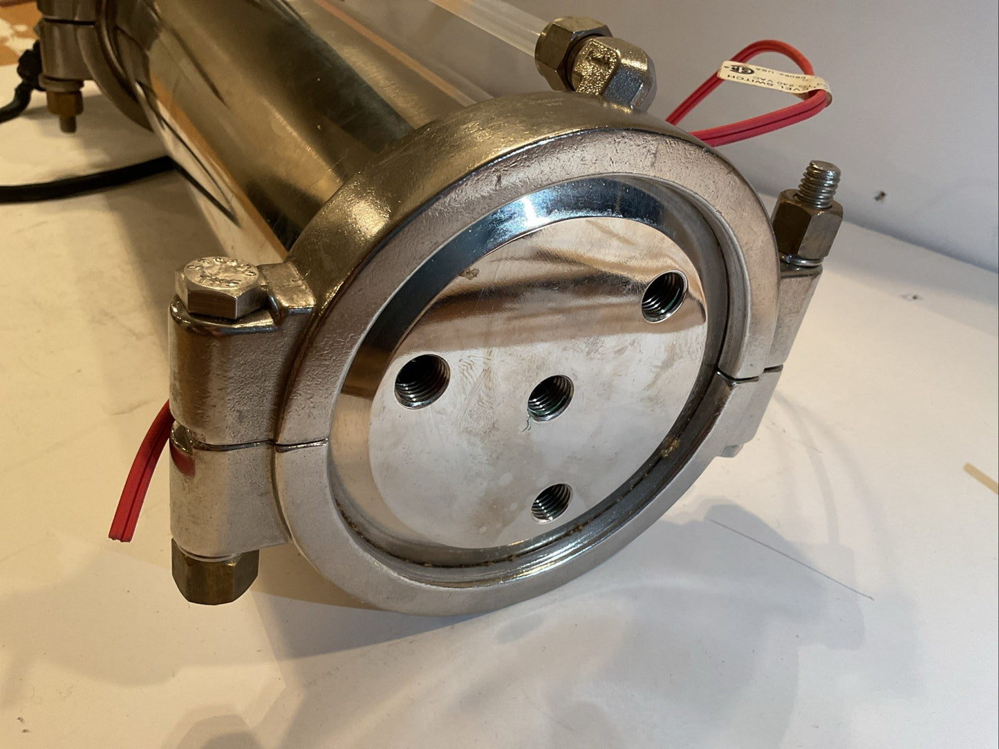 Watlow 316ss Circulation Heater Assembly 1.5/1.8kW 18" x 4-1/2" 208/230V