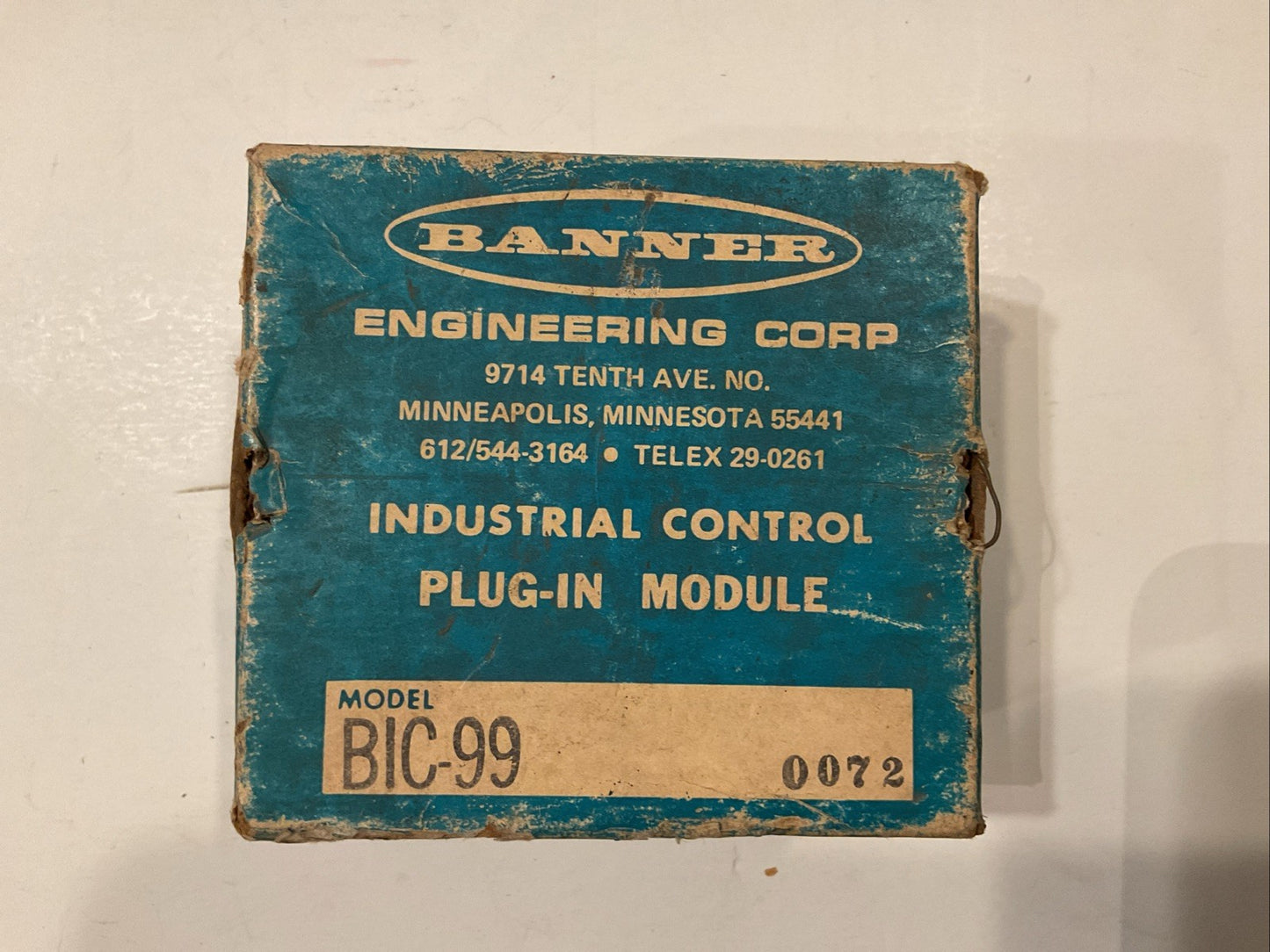 Banner BIC-99/ BIC99 COUNTER MODULE - NEW