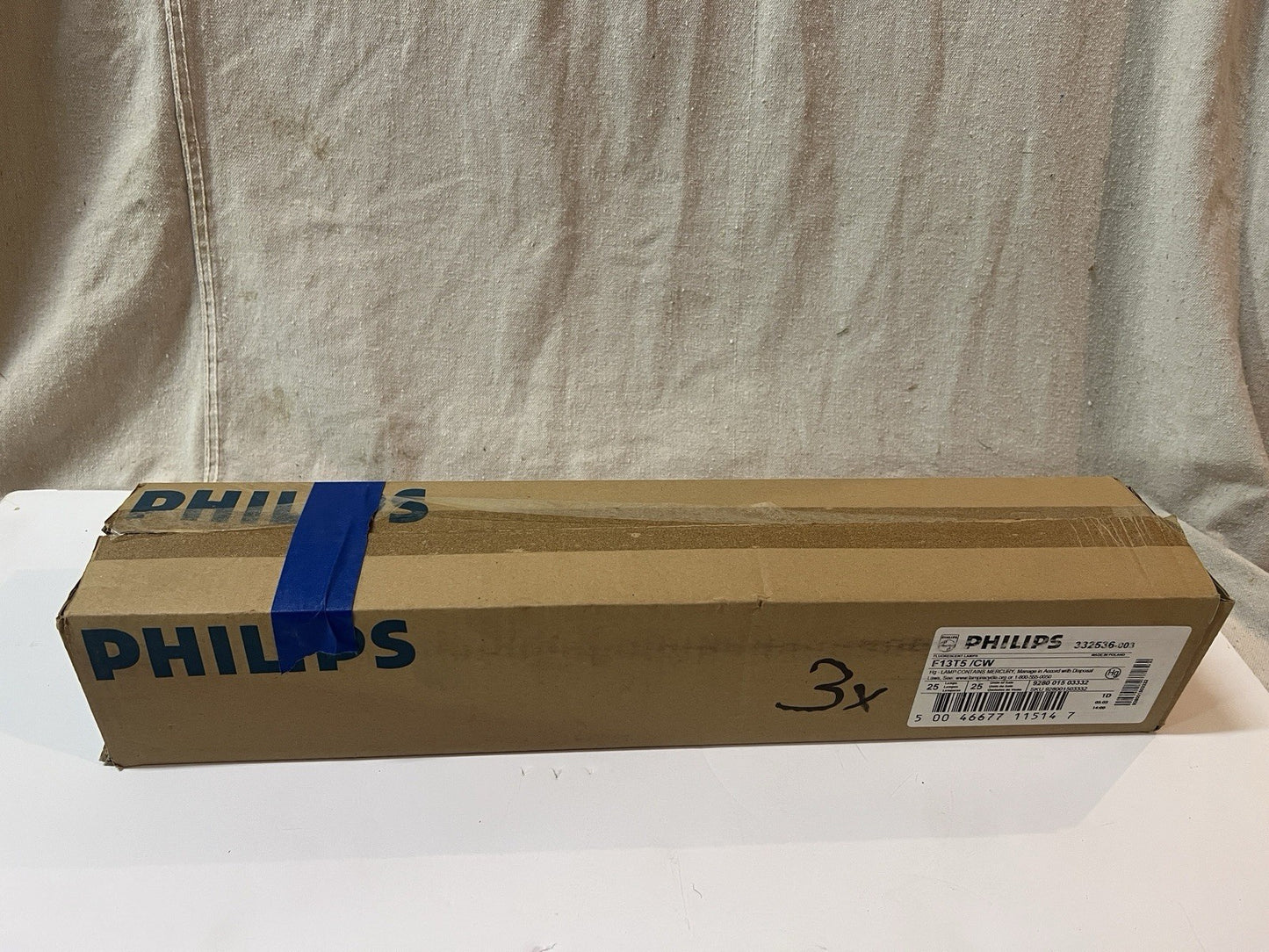 PHILIPS F13T5/CW MINI TL FLUORESCENT TUBE LIGHT, Lot Of 25