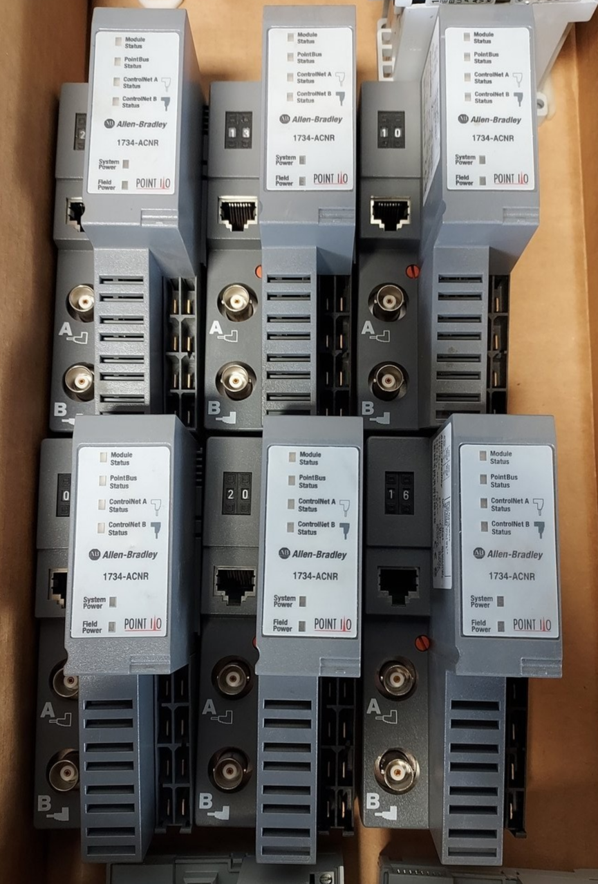 Qty 6 - ALLEN BRADLEY 1734-ACNR PLC MODULE