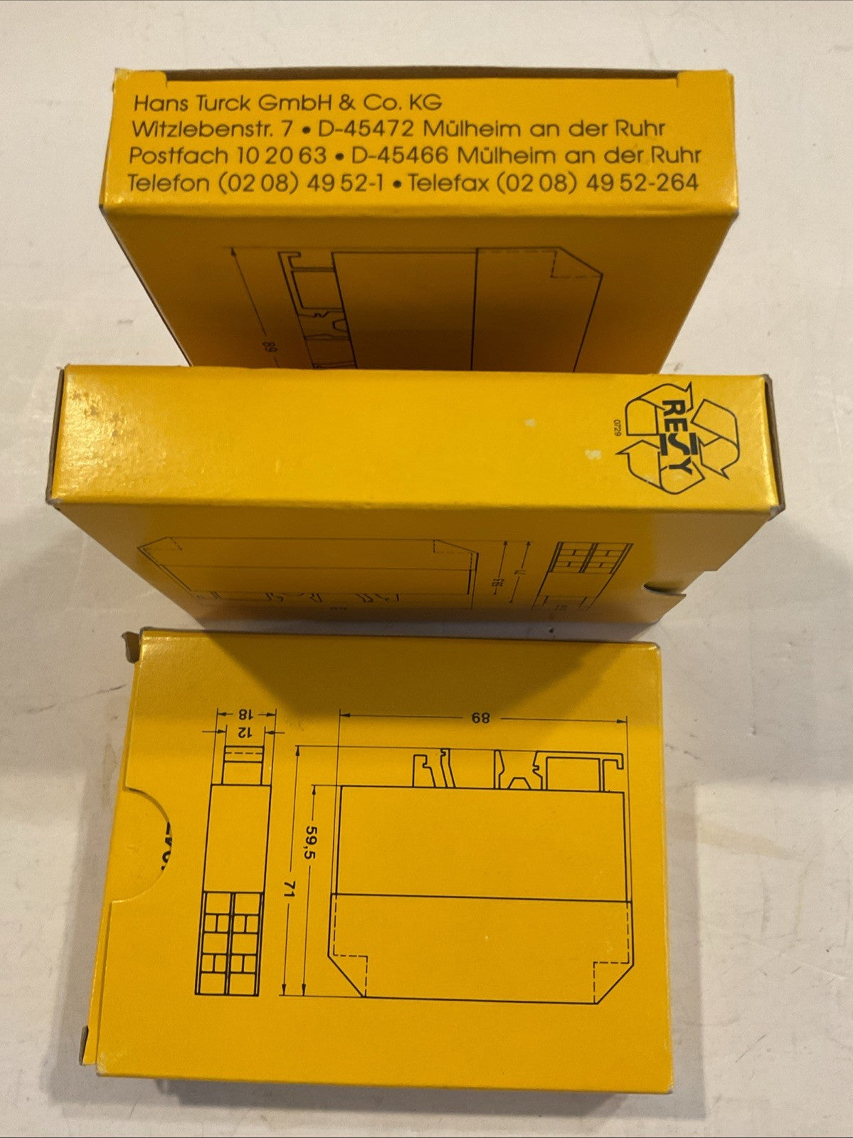 New Qty 3 - TURCK MK13-UR-EX0/24VDC / MK13UREX024VDC