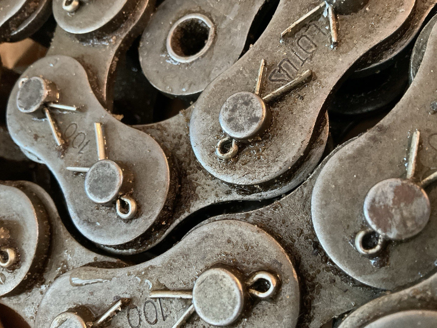 20+ links - Tsubaki RS100RIV Roller Chain & 100CL - 100CP TYPE CONN LINK