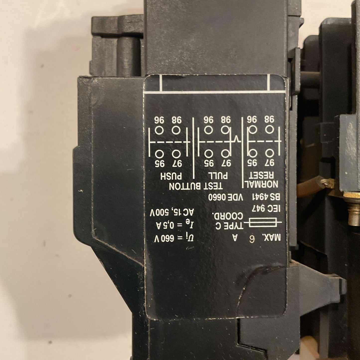 (2)Allen-Bradley 100-A09ND3 Contactor B & 193-BSB30 Overload Relay, Series B