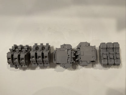 QTY 5 Entrelec Fuse Terminal  MB10/22S
