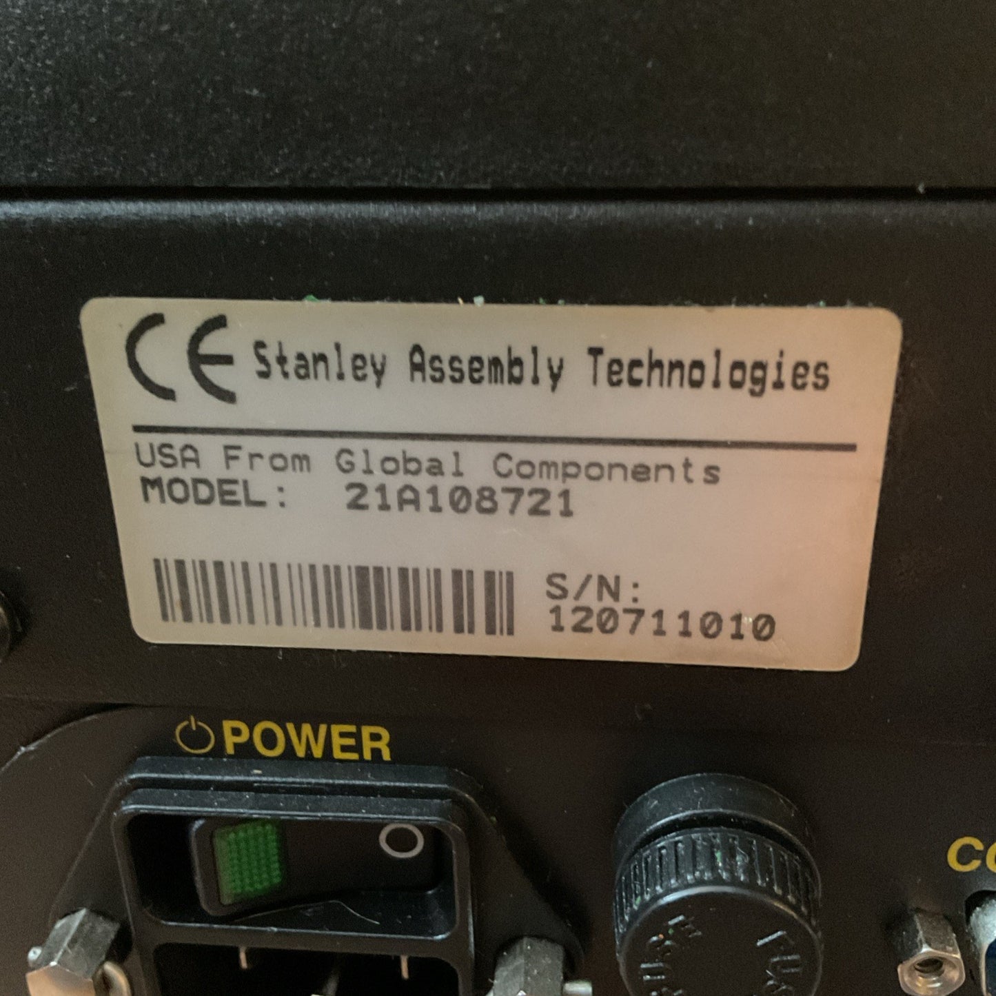 Stanley QPM ALPHA Torque Controller MDL# 21A108721 - Model# E33MBF1-40 Driver