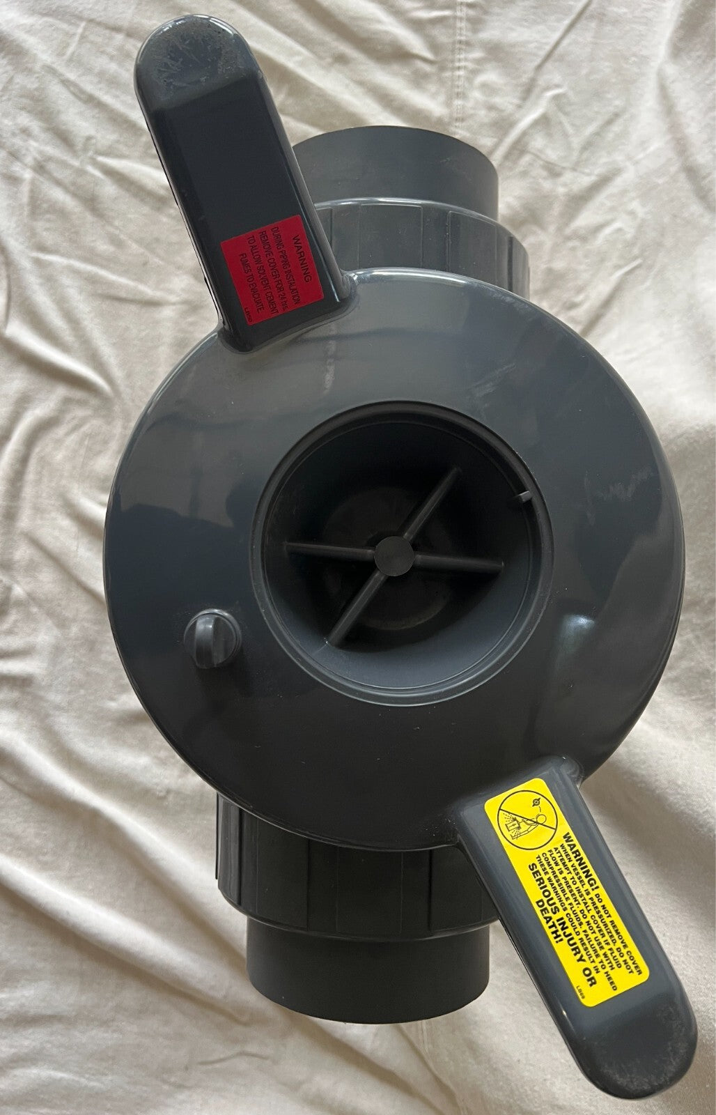 HAYWARD Flow Control Basket Strainer, 4" PVC