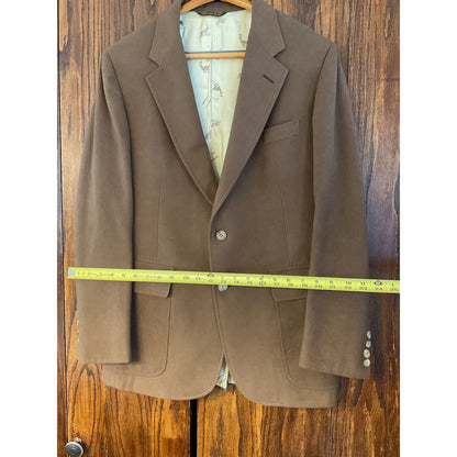Brown Blazer 2 button Outerwear