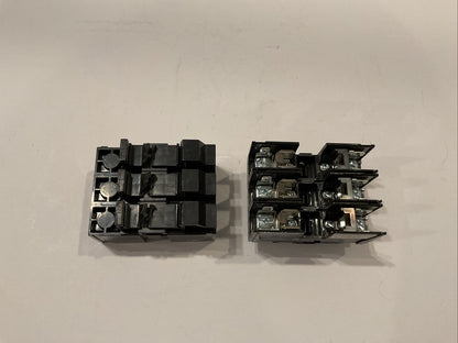 Lot of 2 Littlefuse L60030C-3PQ  / 3 Pole 600V-30A FuseHolder