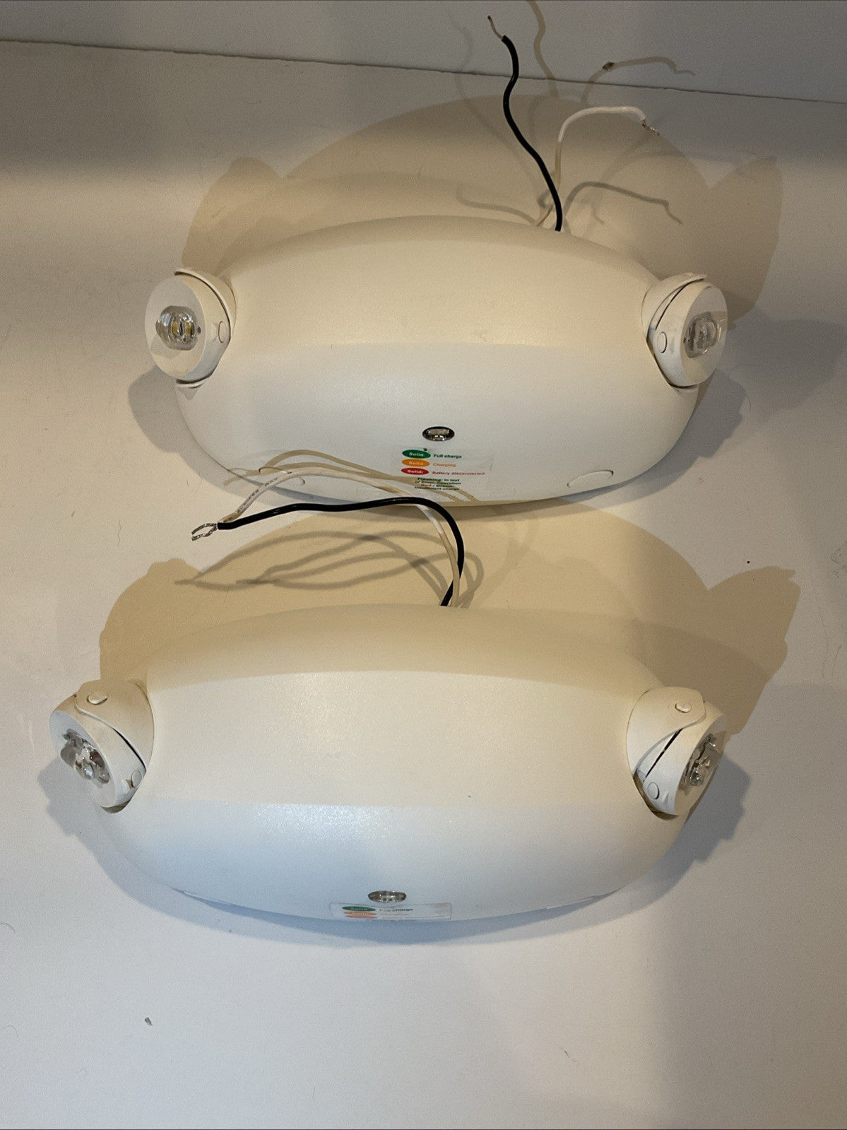 Qty 2 - Lithonia 264E6T ELM2L-M12 LED Quantum Emergency Light Adjustable Optics