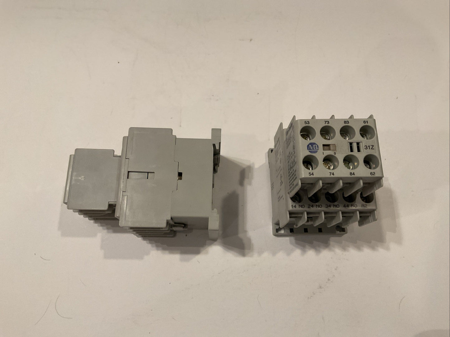 Lot of 2 Allen-Bradley 700-k40E-* along with AB 100-KFA31Z used for testing only