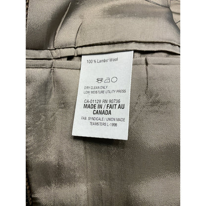 Olive Ralph Lauren Chaps Wool Suit Coat - 41 R