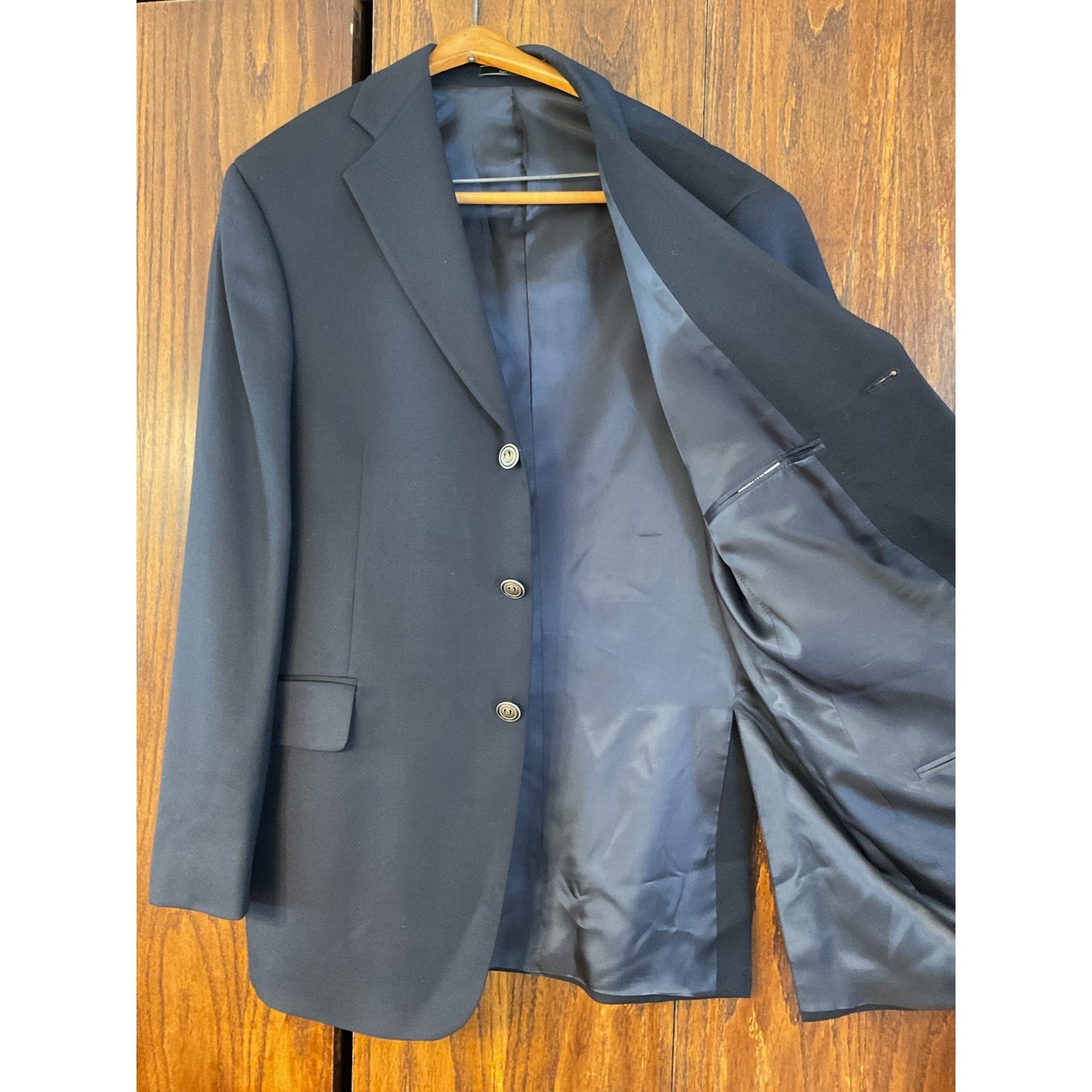 Black Wool Silverstone Suit Coat