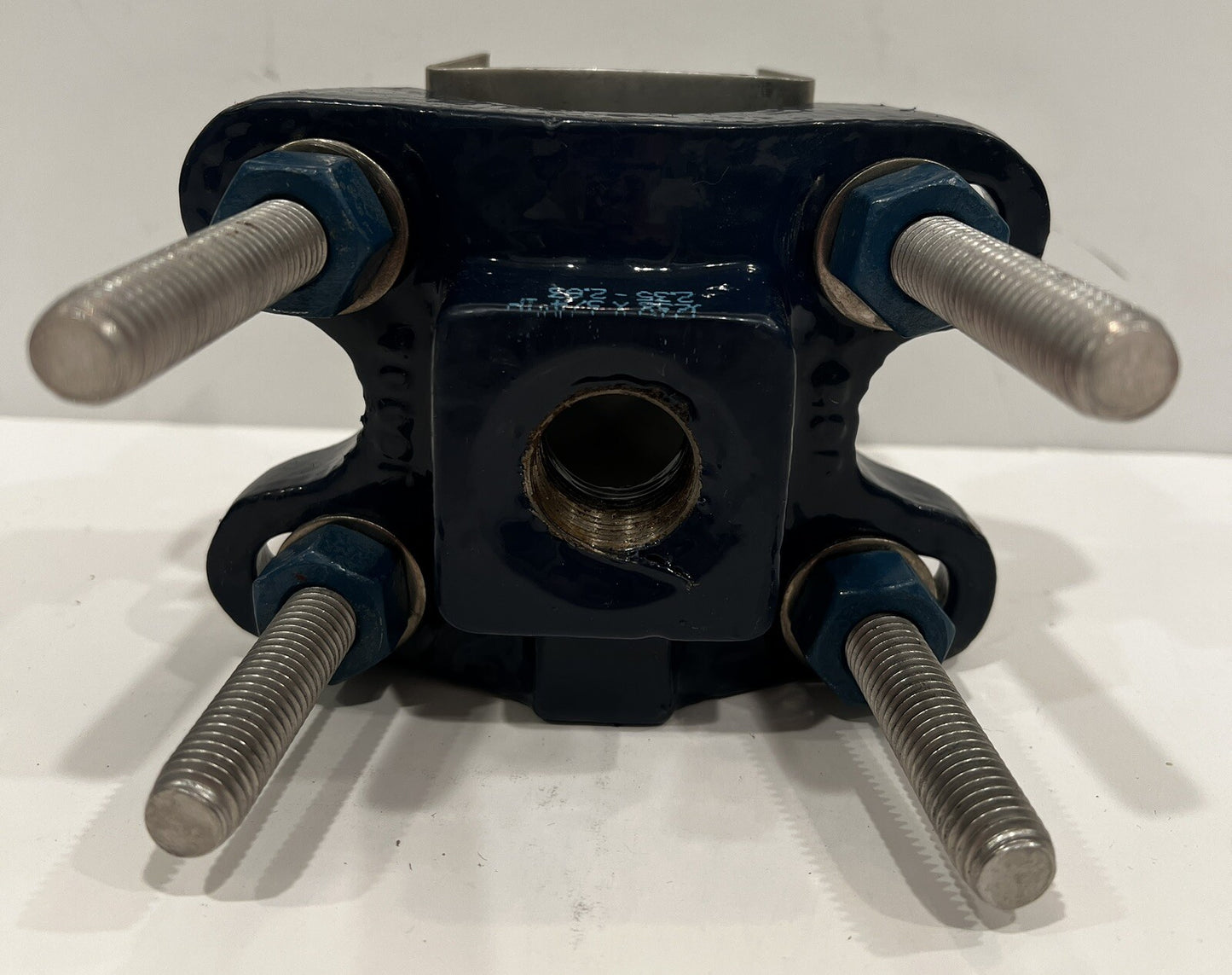 JCM406  Epoxy Coated Service Saddle w/ Double S/S Straps 0238 X 3/4"IP 2.35-2.63