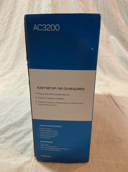 Linksys AC3200 Router with 2x RE6350 AC1200 Dual-Band Wi-Fi Range Extender