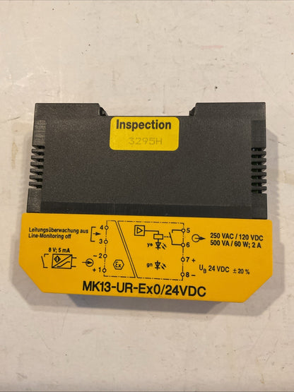 New  Qty 3 - TURCK MK13-UR-EX0/24VDC / MK13UREX024VDC
