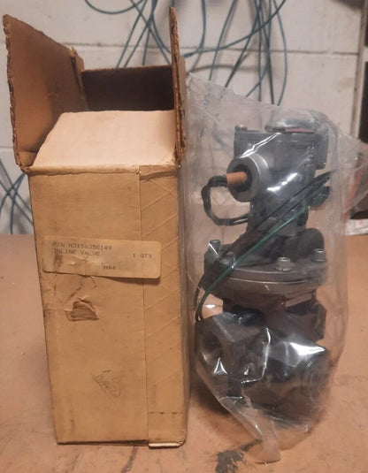 SCHRADER BELLOWS  Part#N3156350149  INLINE VALVE (24VDC, 140 MAX. PRESSURE)