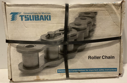 NEW IN BOX! TSUBAKI 10' ROLLER CHAIN RS100-RIV