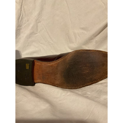 Young Quinlan Johnston and Murphy Tassel Brown Loafer Used - size 10