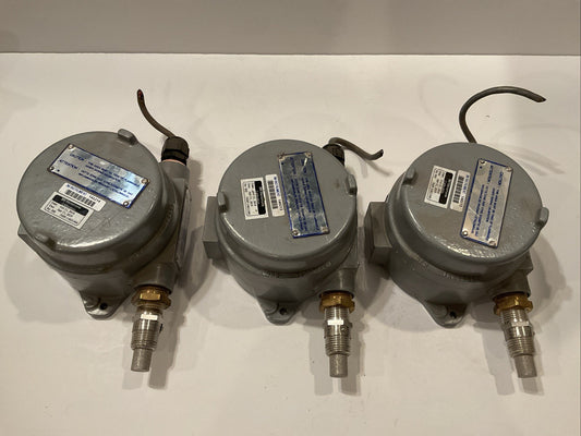 Qty 3 - Killark Model LEL-1000 Gas Sensors  #1 HKB 0399 #2 HKB 0498 & #3HKB 0599