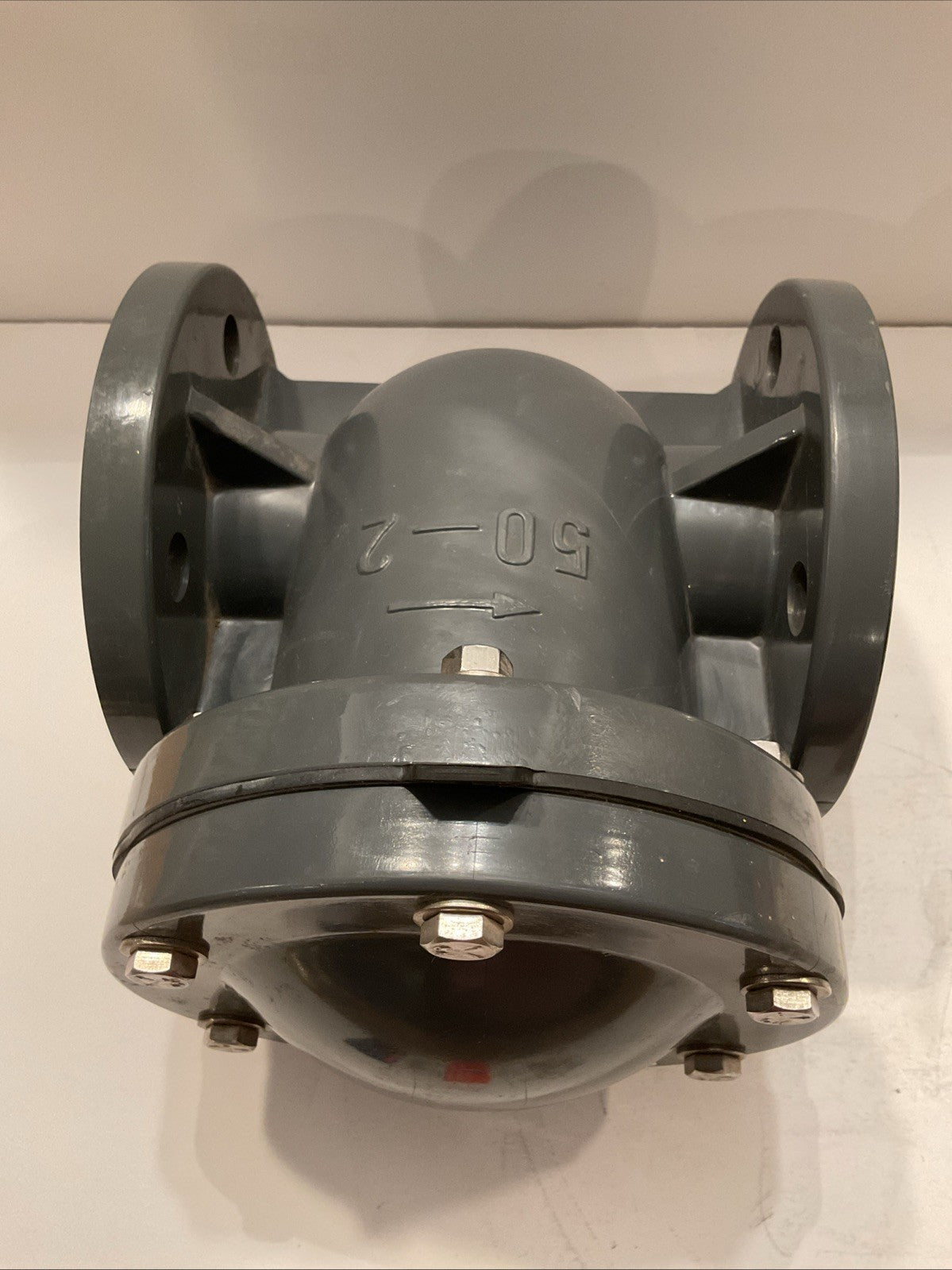 NEW Thermoplastic Valves  2" Check Valve 50-2 / 4-Bolt Flange