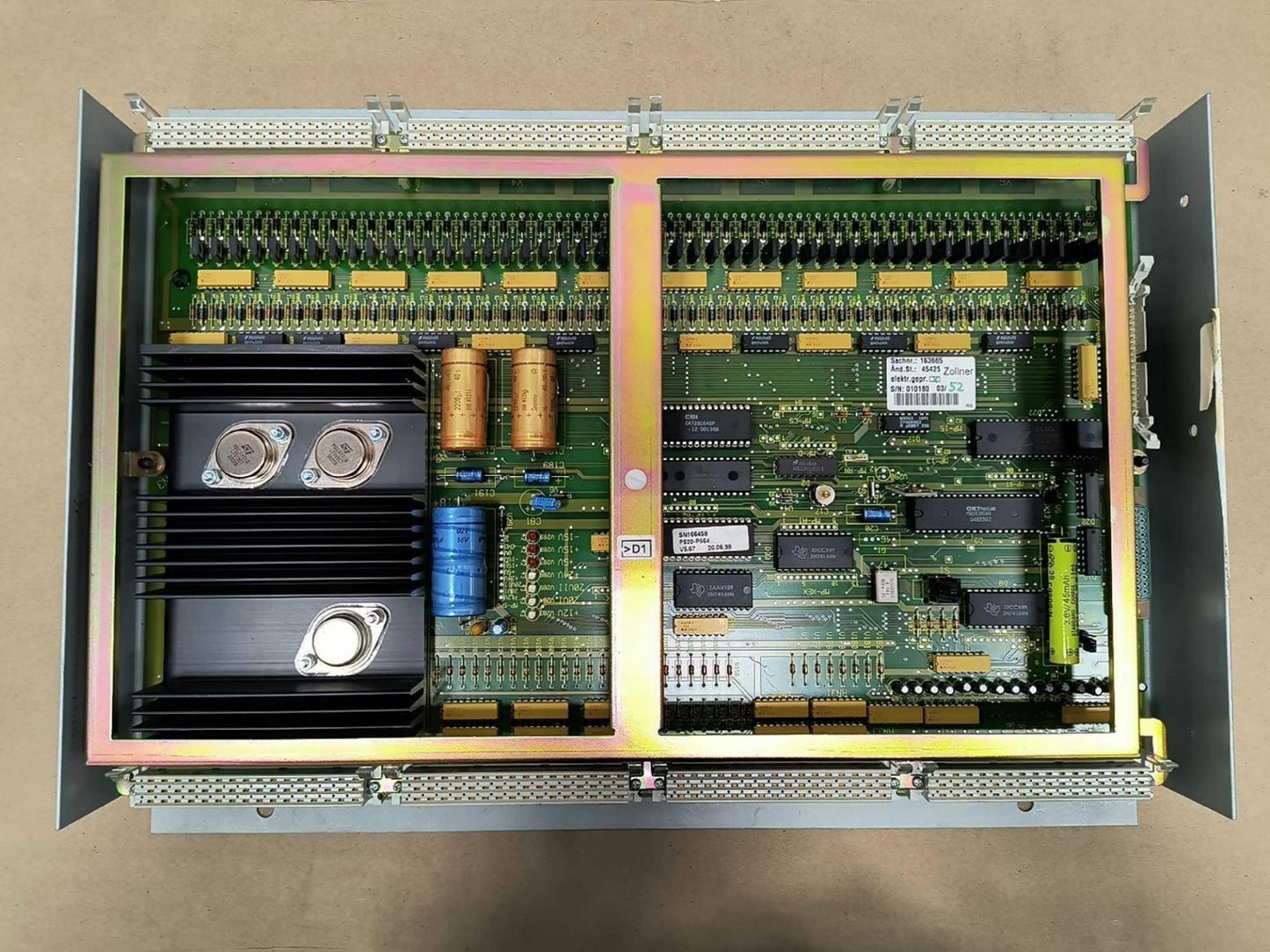 Zollner 163665 45425  S/N:010180 03/52 PCB CIRCUIT BOARD