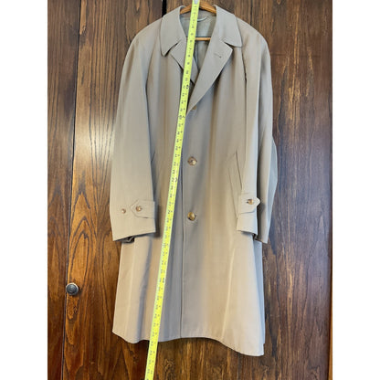 Tan Long Formal Topcoat Bench needled Large