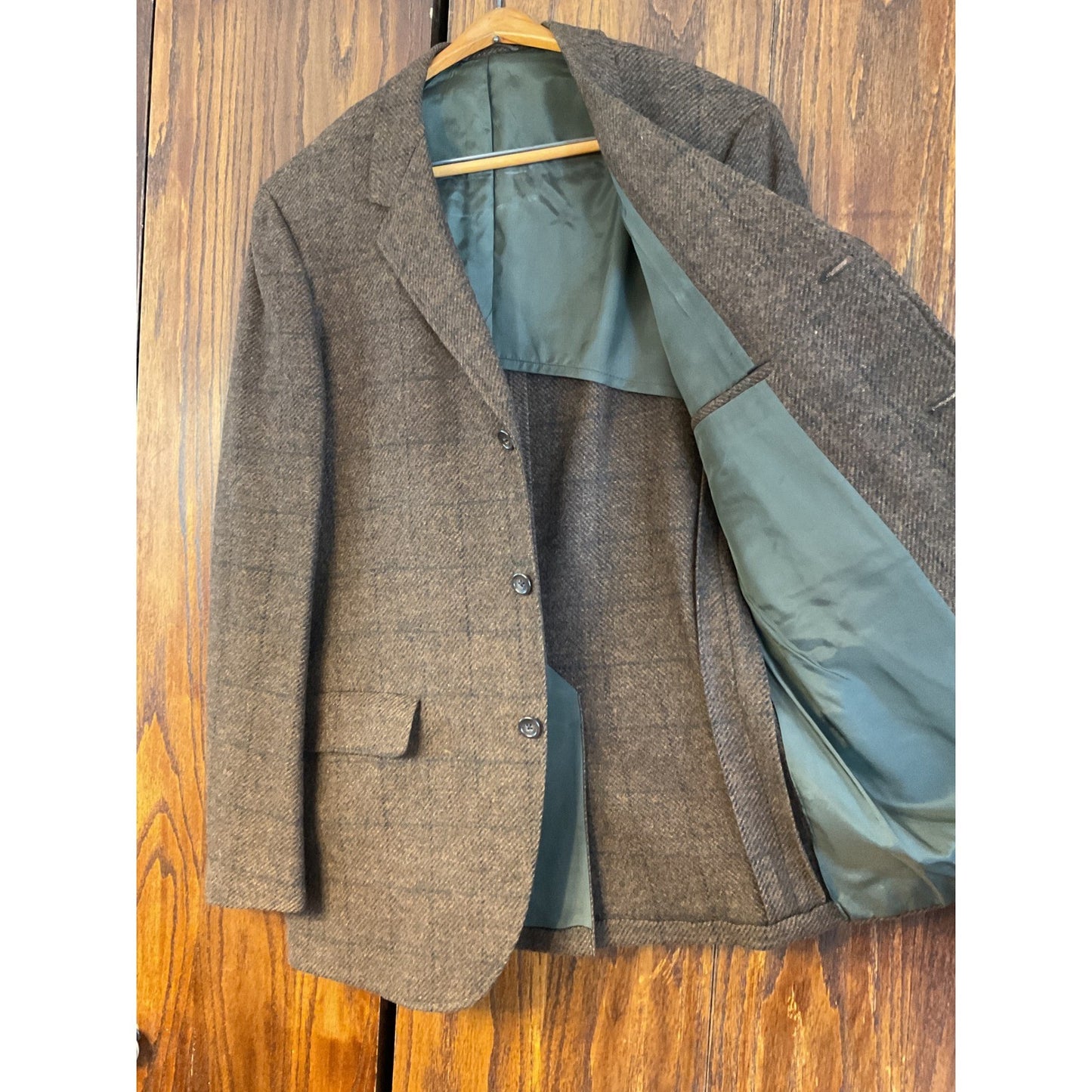 Brown Wool Blazer