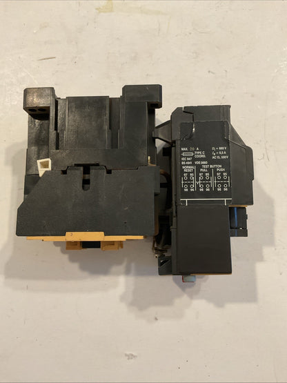 Allen-Bradley 100-A09ND3 Contactor B & 193-BSB60 Overload Relay, Series B