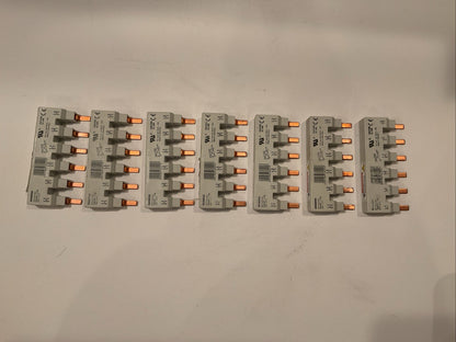 Lot of (7) Siemens 5ST3 665-0HG Connection Terminals 16mm2/ 115A