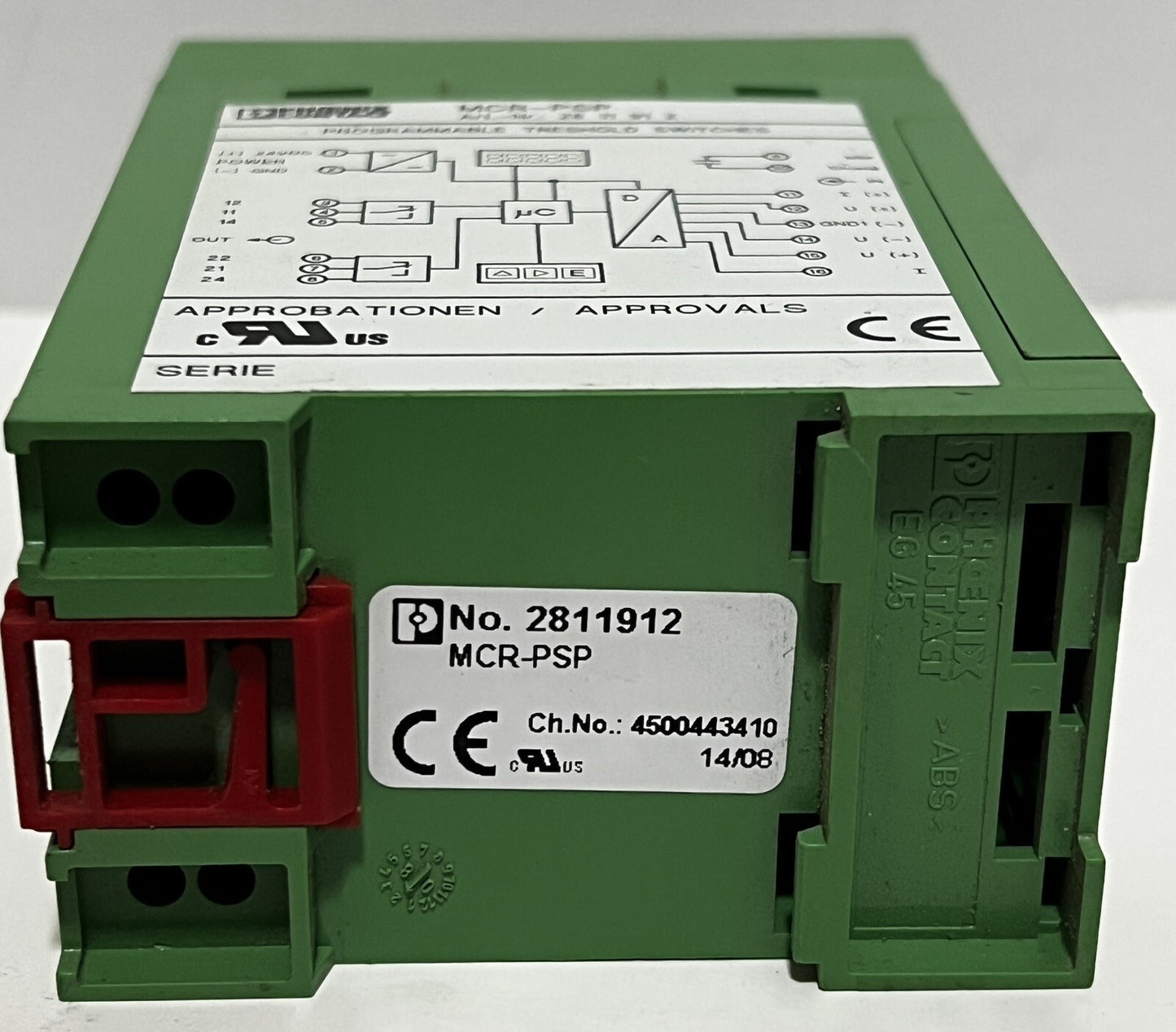 Phoenix Contact TRESHOLD SWITCH MCR-PSP Type No 2811912 Limit Switch