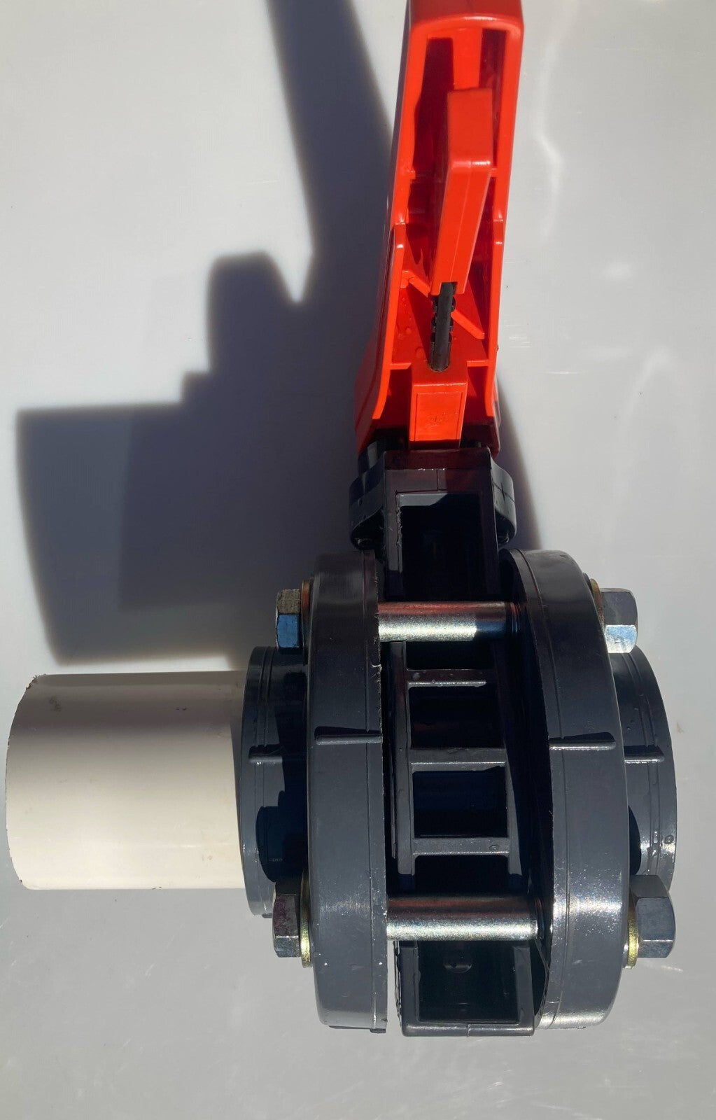 Georg Fischer D90 DN80 3" Butterfly Valve W/ 3" LASCO Flange