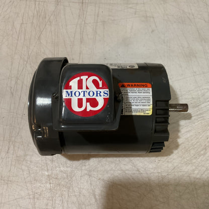 US Motors U34S2ACR Electric Motor F050 56C 0.75HP 230/460V 1750RPM 3PH 50/60Hz