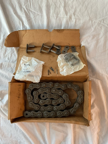 20+ links - Tsubaki RS100RIV Roller Chain &  100CL - 100CP TYPE CONN LINK