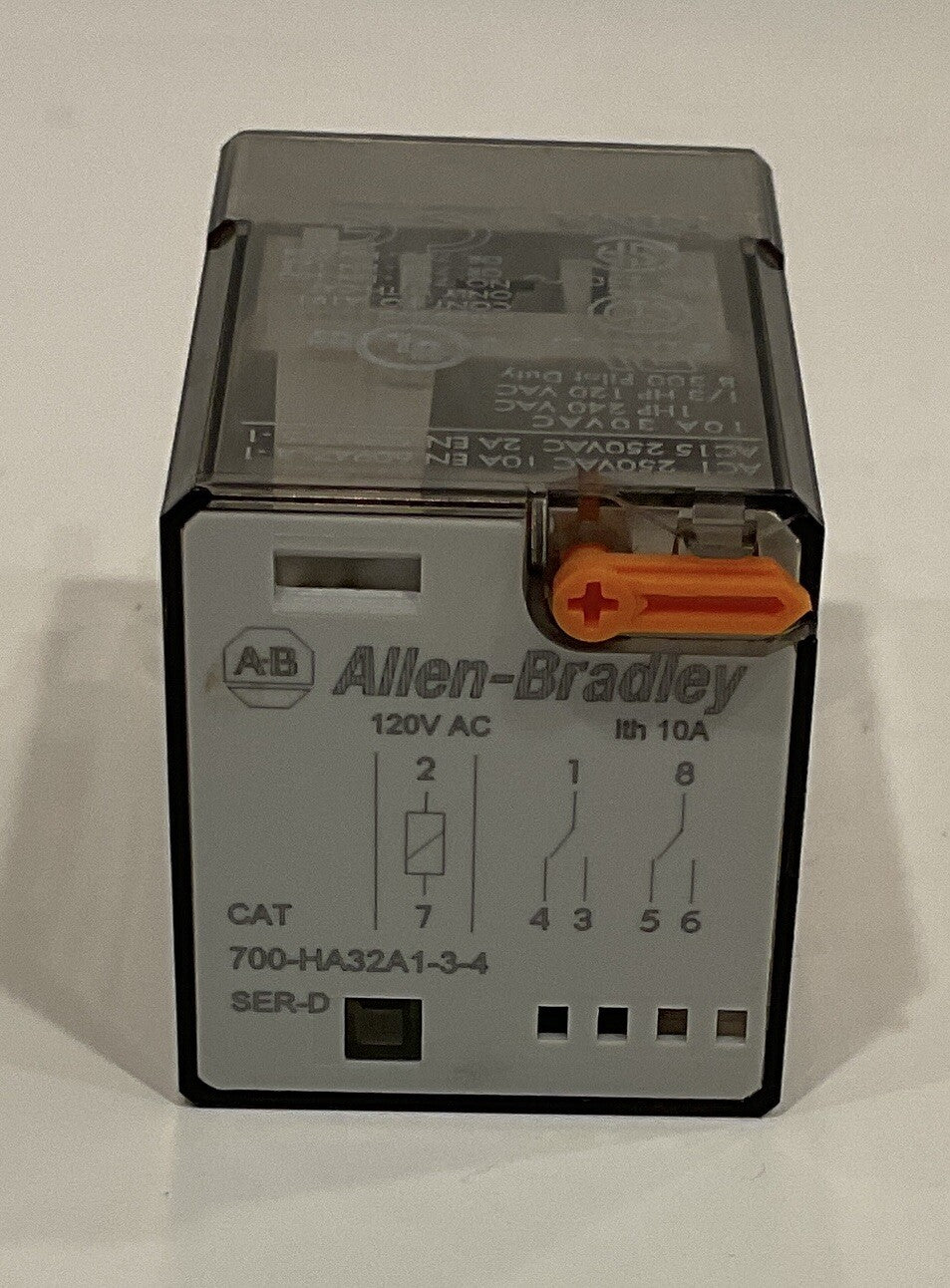 ALLEN BRADLEY 700-HA32A1-3-4 SERIES D RELAY