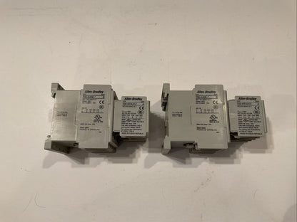 Lot of 2 Allen-Bradley 700-k40E-* along with AB 100-KFA31Z used for testing only