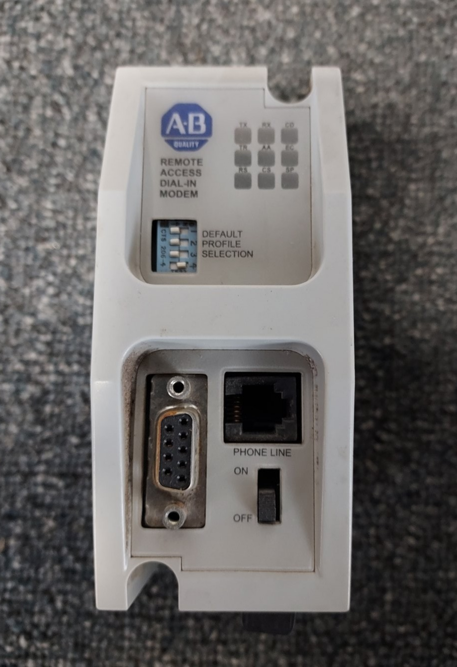 Allen Bradley 9300-RAPM1/B Remote Access Dial-In Modem