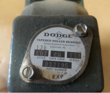 DODGE SPLIT PILLOW BLOCK BEARING   Part#-023195   P2BK111RE   1-11/16 IN BORE