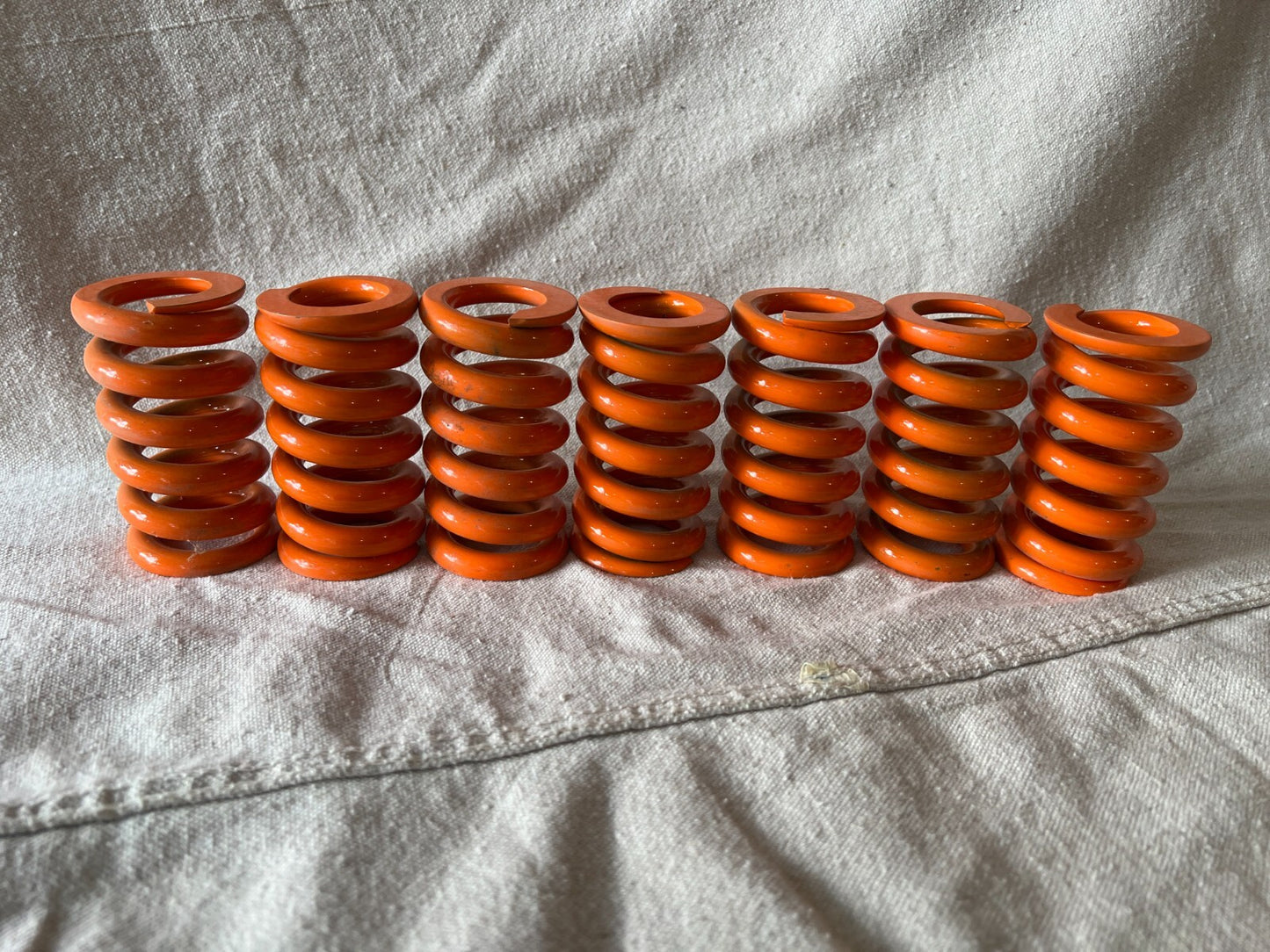 7x Orange Shock Suspension Spring 3.5" 176076