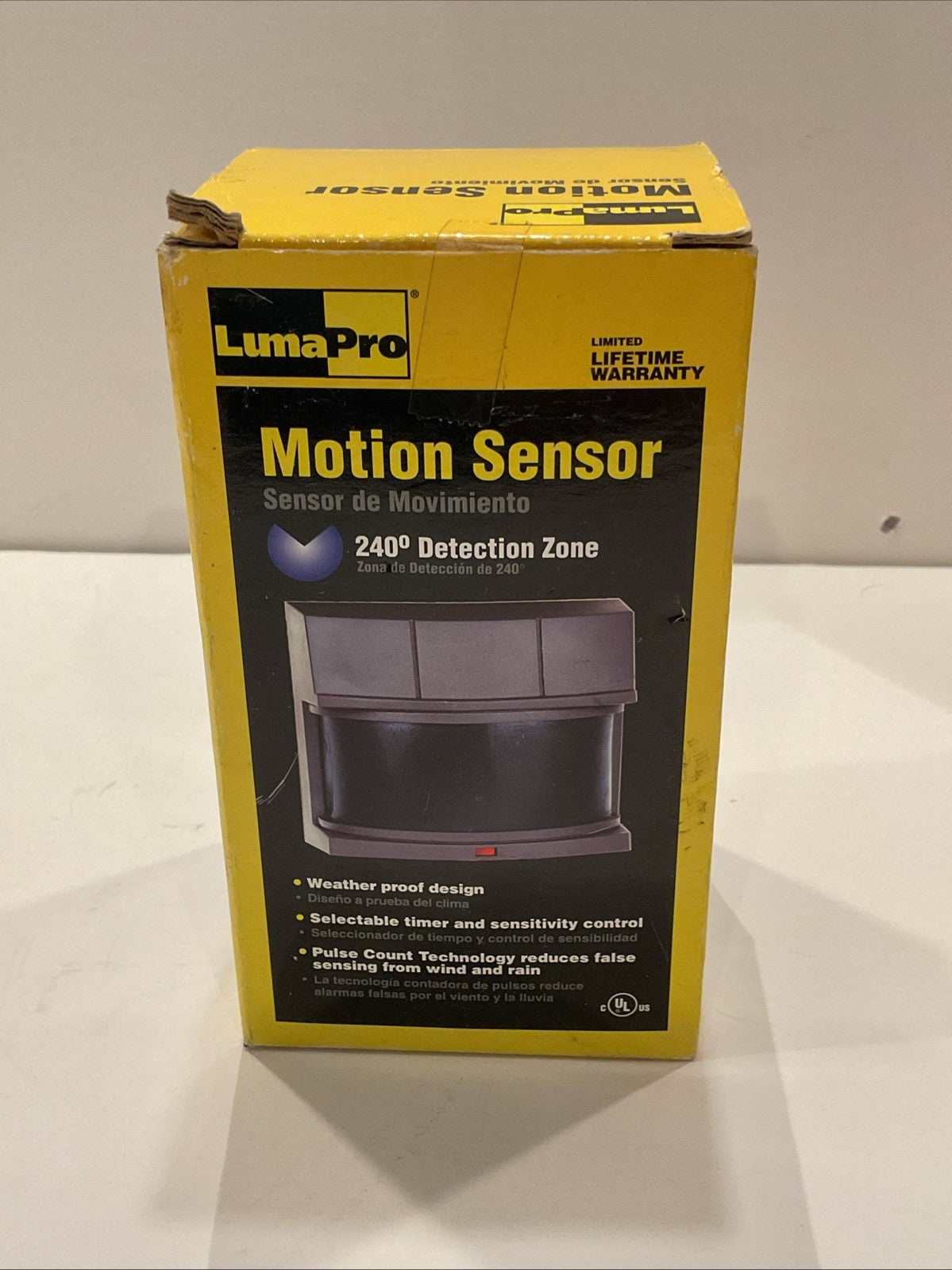 LumaPro Motion Sensor Replacement 240° Degree Detection Zone
