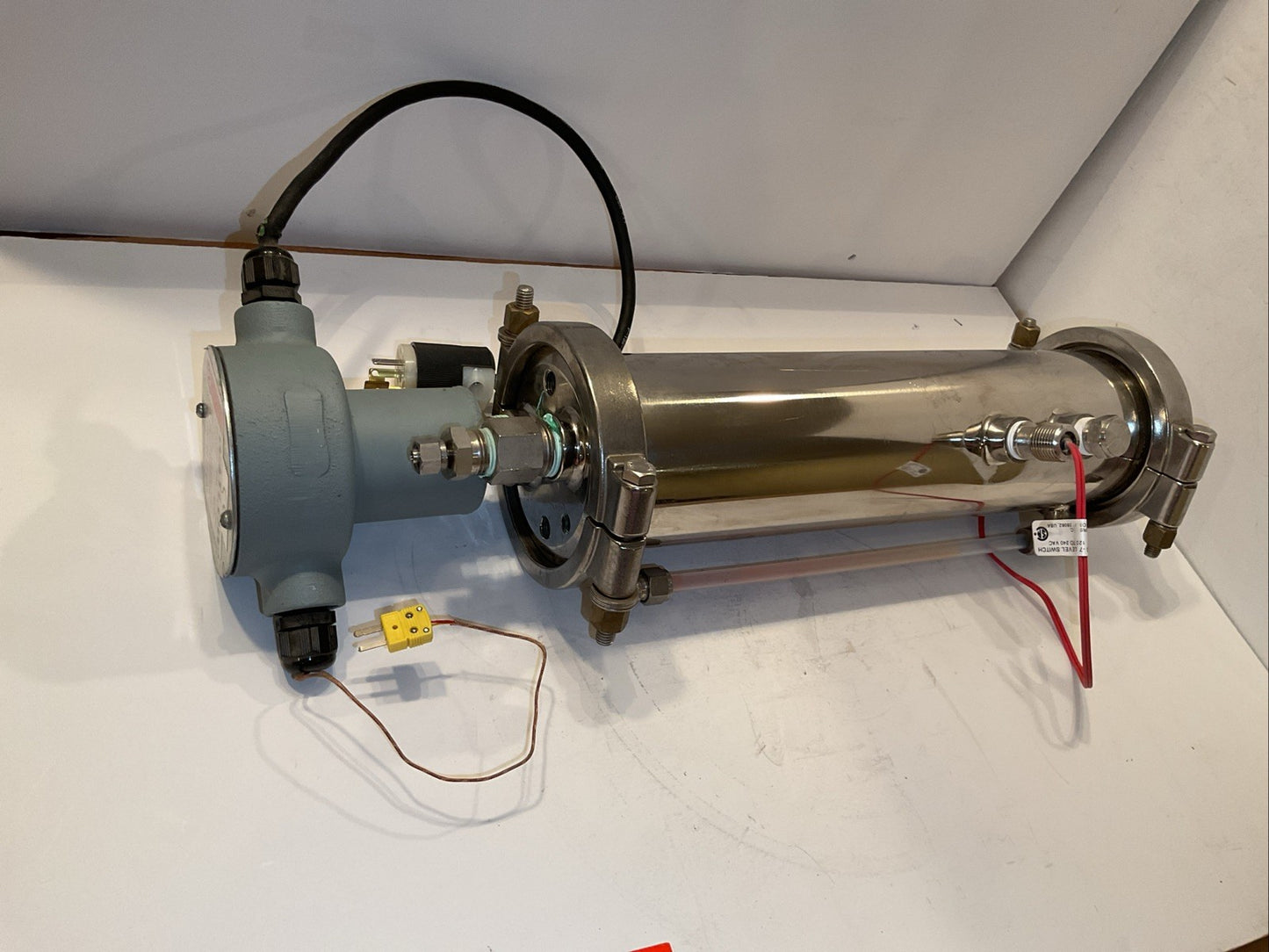 Watlow 316ss Circulation Heater Assembly 1.5/1.8kW  18" x 4-1/2" 208/230V