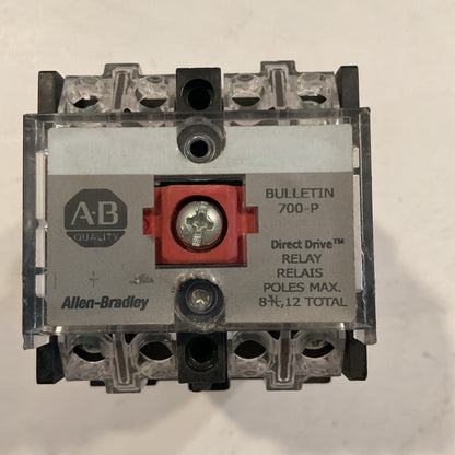 Allen Bradley 700DC-P200Z24 Ser F DC Industrial Relay 10A / 600VDC