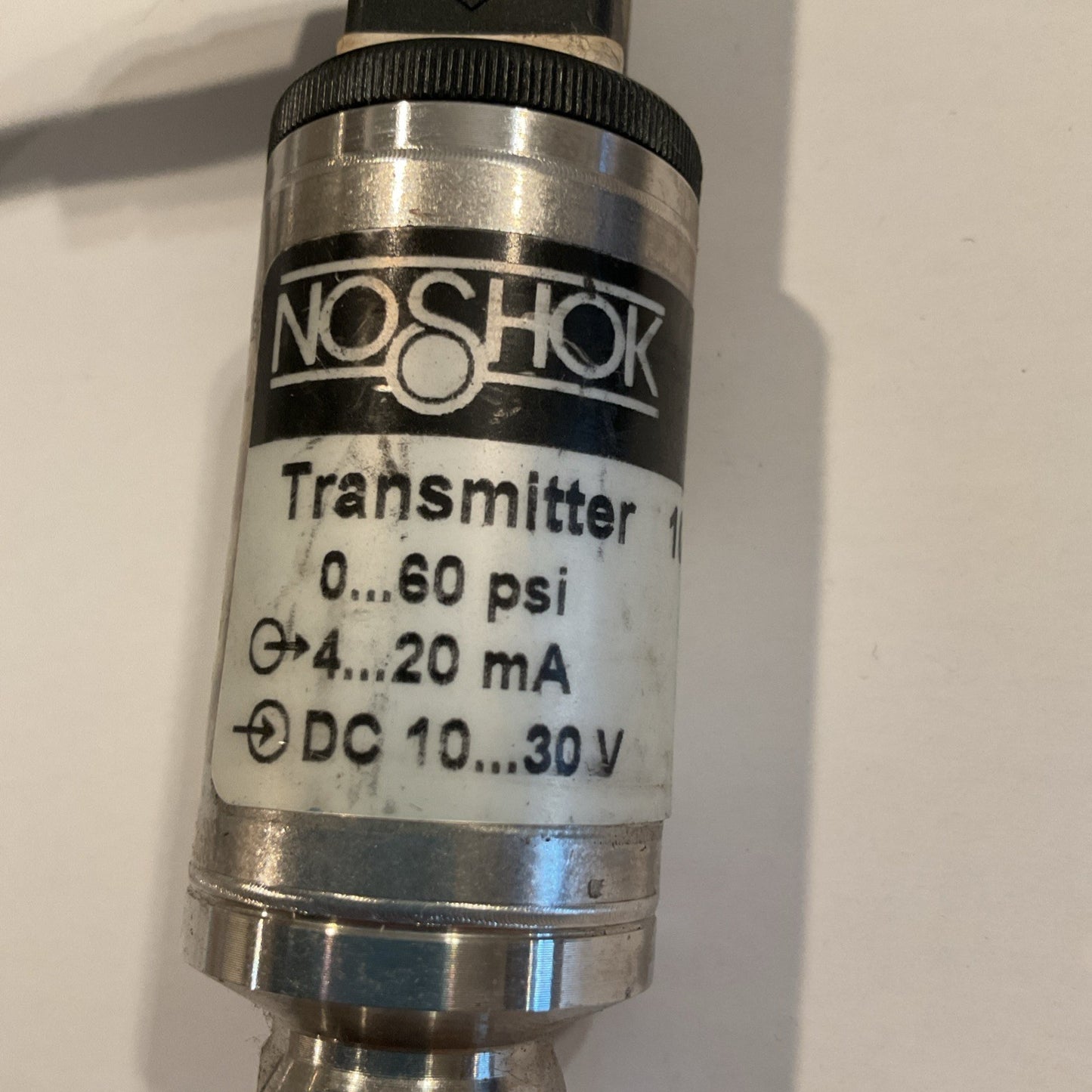 Qty 7 - NOSHOK #100.60.2.1.2.7  TRANSMITTER (0-60 PSI)(10-30VDC)