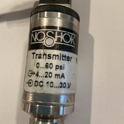 Qty 7 - NOSHOK #100.60.2.1.2.7  TRANSMITTER (0-60 PSI)(10-30VDC)