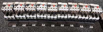 Qty 9 ALLEN BRADLEY  Cat# 193-TAB60 Ser. A  OVERLOAD RELAY (4-6A)