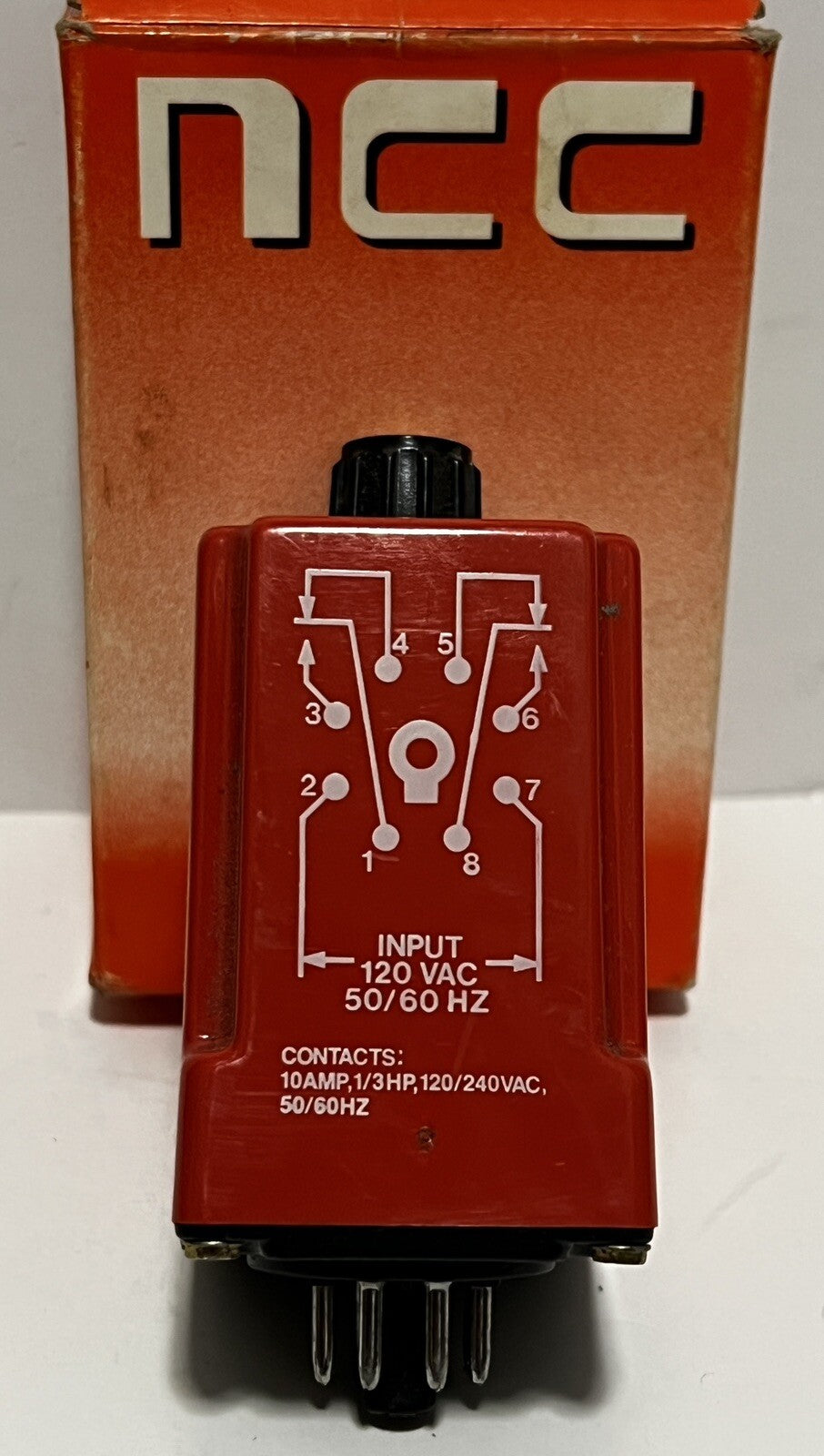 NCC T1K-30-461 Solid State Timer .3-30 Seconds
