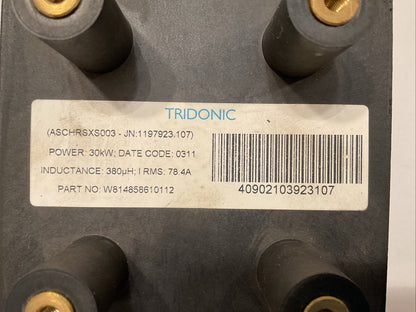 Tridonic W814858610112 Filter Inductor (30kW; Ind. 380uH; RMS: 78.4A)