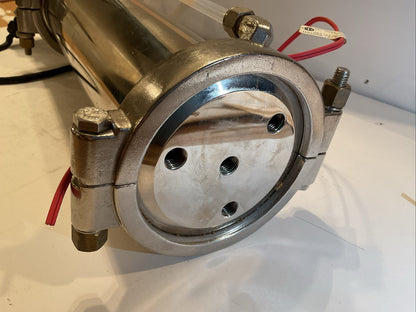 Watlow 316ss Circulation Heater Assembly 1.5/1.8kW  18" x 4-1/2" 208/230V