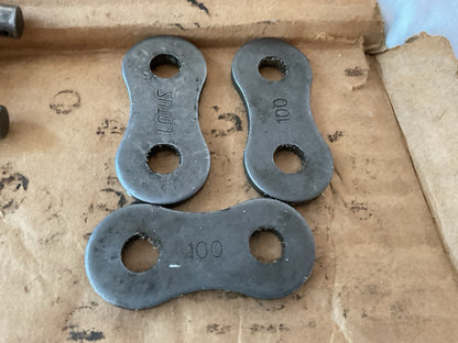 20+ links - Tsubaki RS100RIV Roller Chain &  100CL - 100CP TYPE CONN LINK